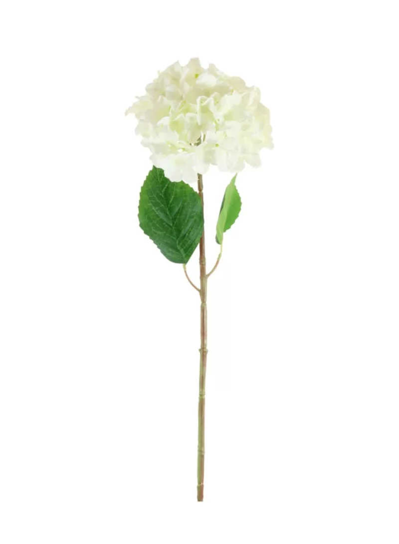 101116 Aria Hydrangea Stem - Colour Ivory