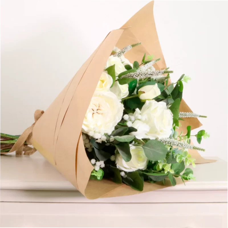 301325 Large Luxury Bouquet - Mixed White and Cream